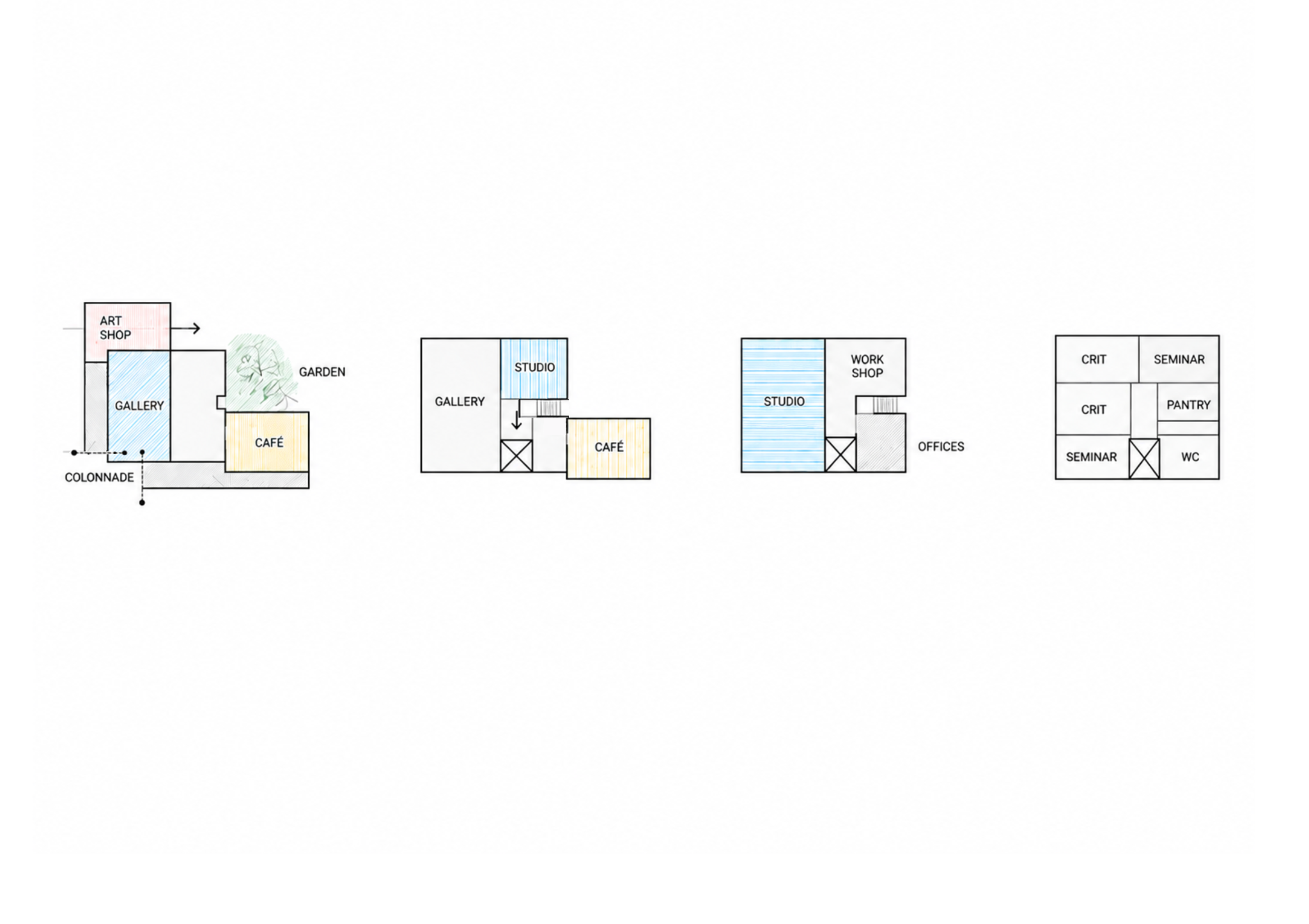 Spatial programme studies